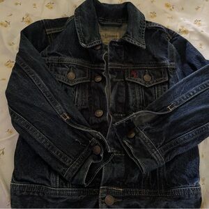 Polo Ralph Lauren Denim Jean Jacket Toddler 4T Blue Button Distressed